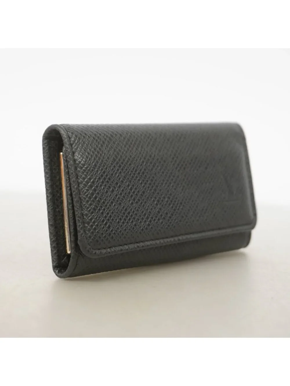 Louis Vuitton Key Case Taiga Multicles 4 Ardoise Key Holder Coin Purse